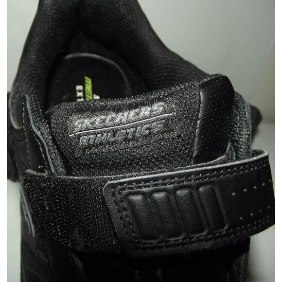 Skechers Mens 13 X-Wide Black Afterburn Memory Fit-Final Cut Sneaker - Picture 6 of 12